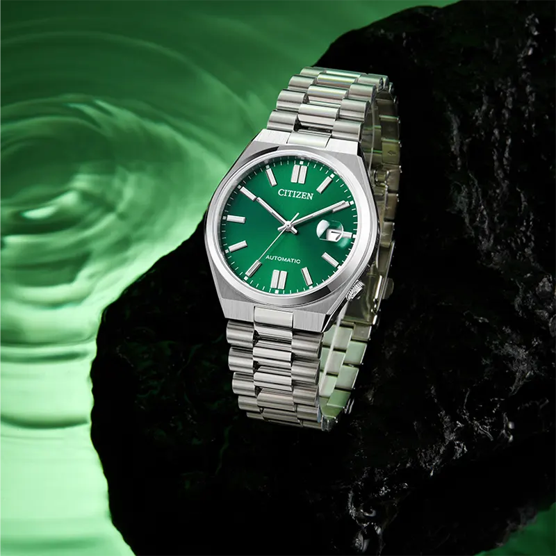 Citizen Tsuyosa Automatic Green Dial Men’s Watch | NJ0150-81X